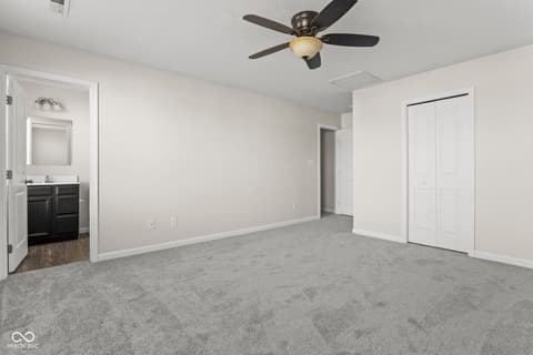 Bedroom at 13832 N Cardonia Drive, Camby, IN