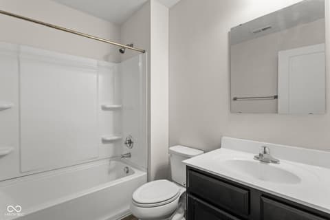 Bathroom at 13832 N Cardonia Drive, Camby, IN