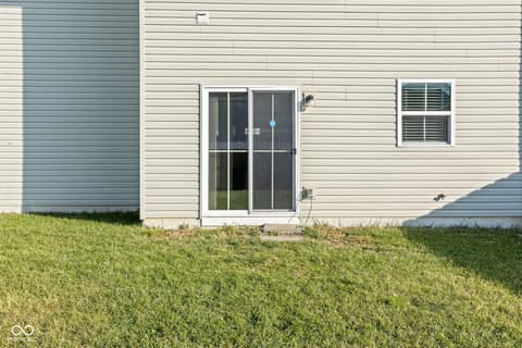 Side exterior at 13832 N Cardonia Drive, Camby, IN