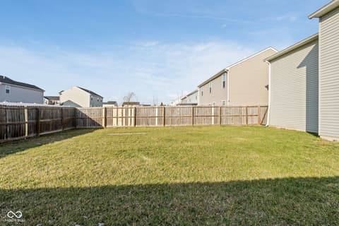 Yard at 13832 N Cardonia Drive, Camby, IN