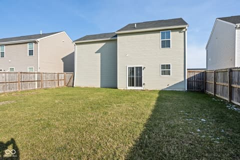 Backyard at 13832 N Cardonia Drive, Camby, IN