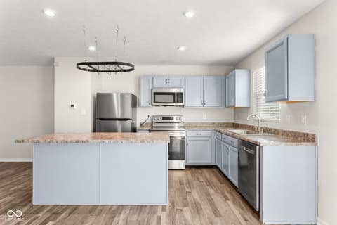 Kitchen at 13832 N Cardonia Drive, Camby, IN