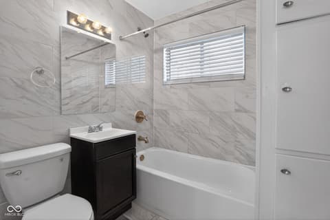Bathroom at 4918 N Katherine Drive, Indianapolis, IN
