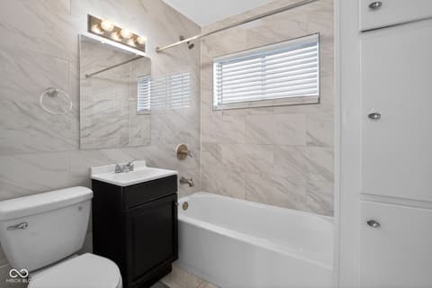 Bathroom at 4918 N Katherine Drive, Indianapolis, IN