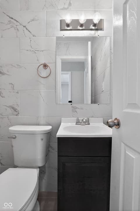 Bathroom at 4918 N Katherine Drive, Indianapolis, IN
