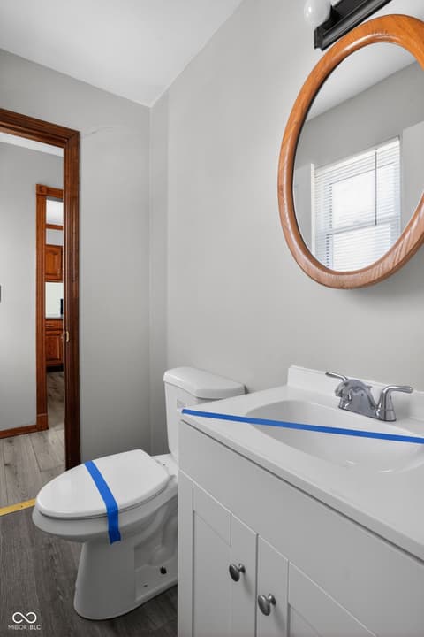 Bathroom at 5508 Armstrong Drive, Indianapolis, IN
