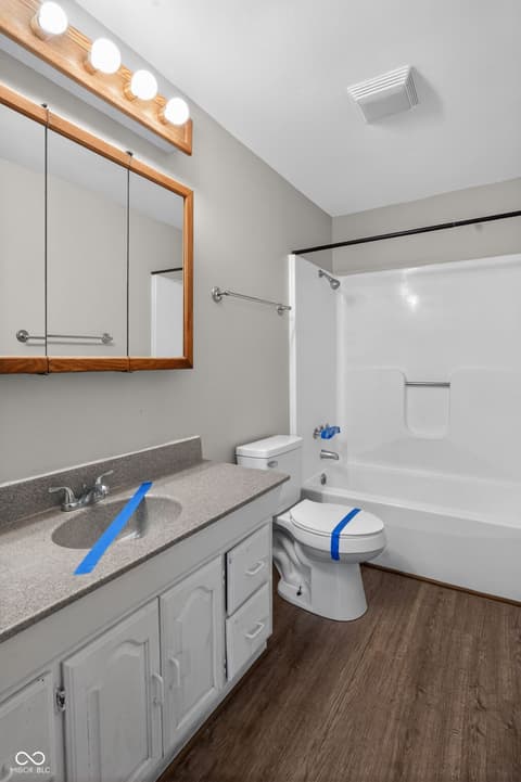 Bathroom at 5508 Armstrong Drive, Indianapolis, IN