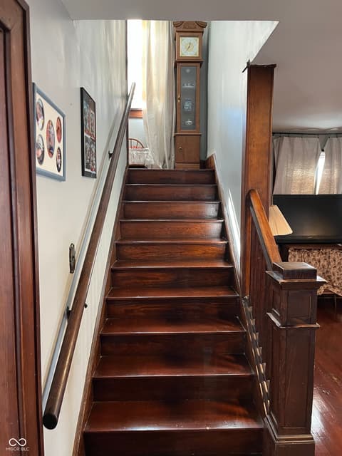 Stairs — 204 S Barr Street, Crawfordsville, IN
