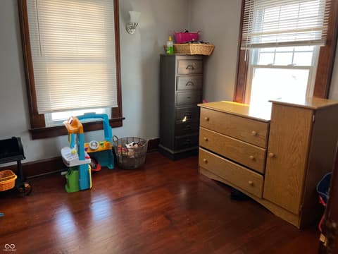 Bedroom at 204 S Barr Street, Crawfordsville, IN