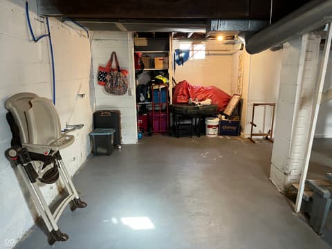 Basement at 204 S Barr Street, Crawfordsville, IN