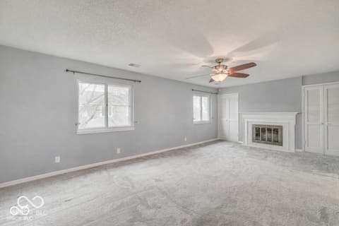 Primary bedroom at 7627 Vintage Court, Lawrence, IN