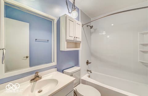 Bathroom at 7627 Vintage Court, Lawrence, IN