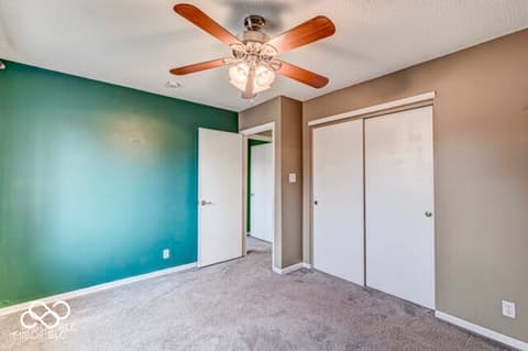 Bedroom at 7627 Vintage Court, Lawrence, IN