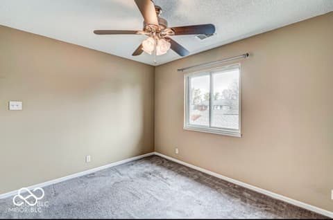Bedroom at 7627 Vintage Court, Lawrence, IN