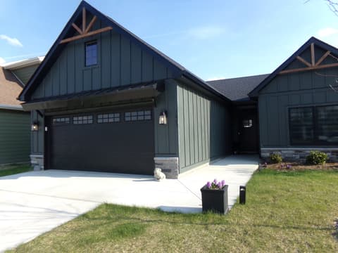 Front exterior at 7063 Fowler Drive, Whitestown, IN