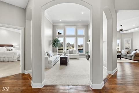 Family room at 14795 Macduff Drive, Noblesville, IN