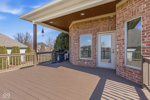Outdoor living area at 14795 Macduff Drive, Noblesville, IN