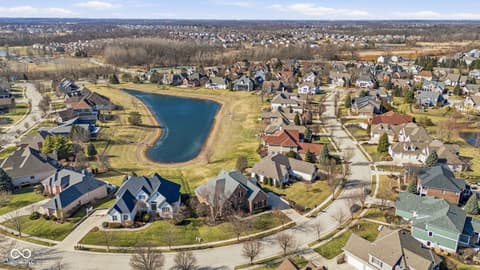 Aerial view at 14795 Macduff Drive, Noblesville, IN