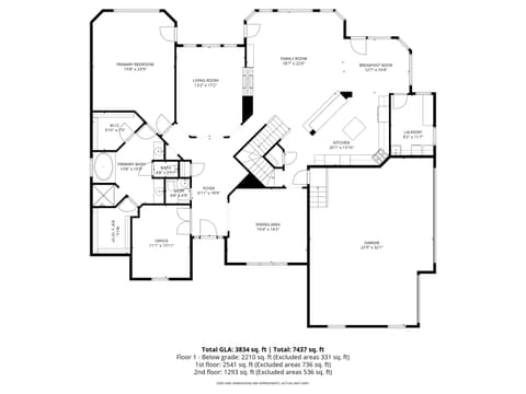 Floor Plan — 14795 Macduff Drive, Noblesville, IN