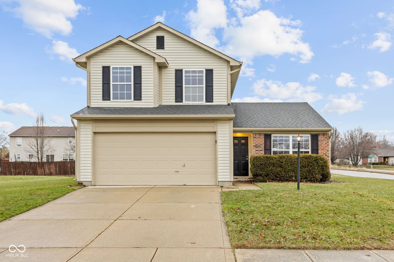 Front exterior at 7358 Glendale Drive, Avon, IN
