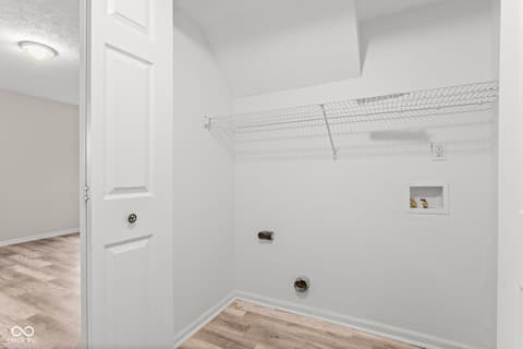 Laundry room at 7358 Glendale Drive, Avon, IN