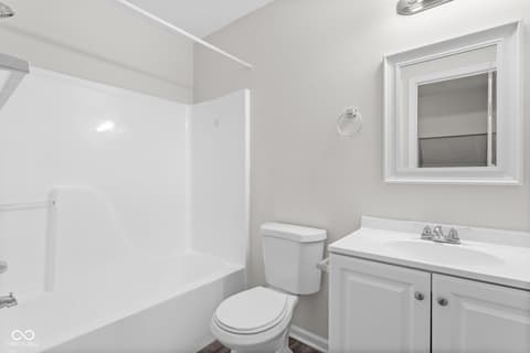Bathroom at 7358 Glendale Drive, Avon, IN