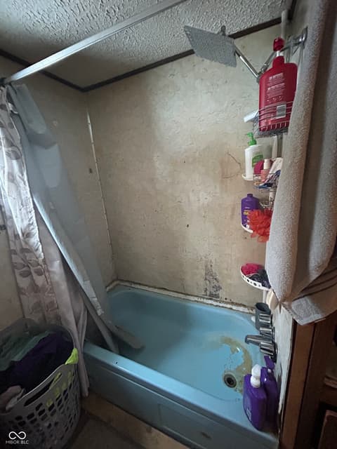 Bathroom at 10615 E Stanley Road, Rockville, IN