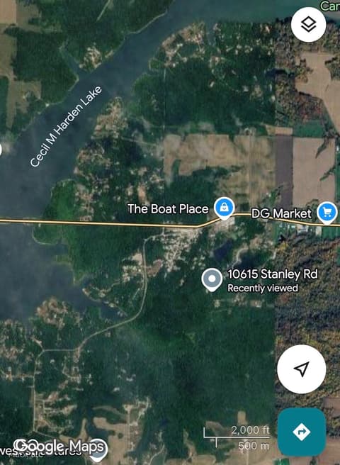 Map — 10615 E Stanley Road, Rockville, IN