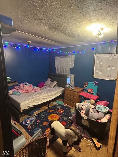 Bedroom at 10615 E Stanley Road, Rockville, IN