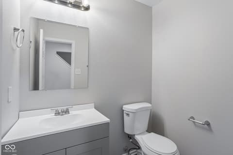 Bathroom at 476 Bourneside Drive, Greenfield, IN