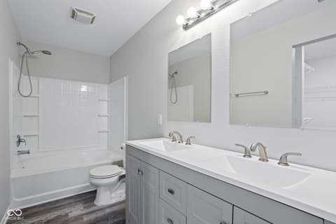 Bathroom at 476 Bourneside Drive, Greenfield, IN