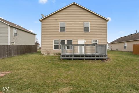 Backyard at 476 Bourneside Drive, Greenfield, IN