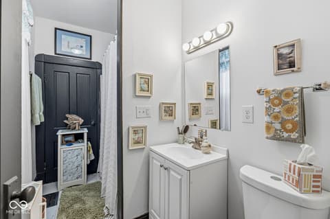 Bathroom at 233 S Dearborn Street, Indianapolis, IN