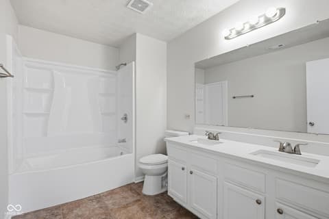 Bathroom at 8307 Crestview Circle, Avon, IN