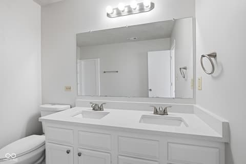 Bathroom at 8307 Crestview Circle, Avon, IN