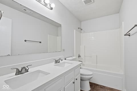Bathroom at 8307 Crestview Circle, Avon, IN
