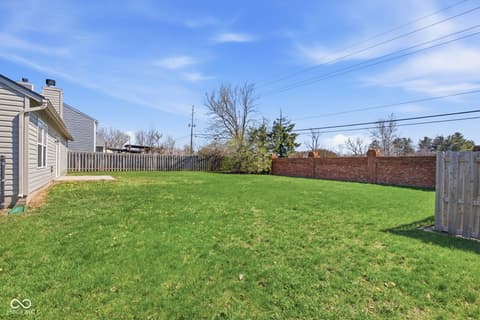 Yard at 8307 Crestview Circle, Avon, IN