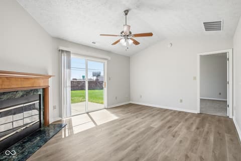 Living room at 8307 Crestview Circle, Avon, IN