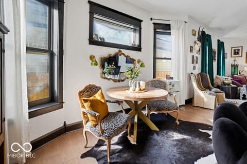 Dining room at 1808 N Delaware Street, Indianapolis, IN