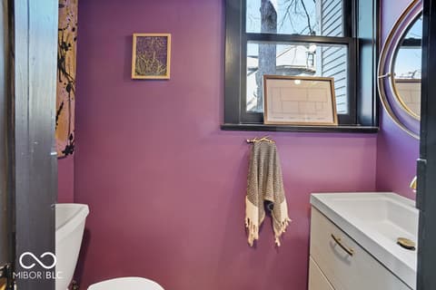 Bathroom at 1808 N Delaware Street, Indianapolis, IN