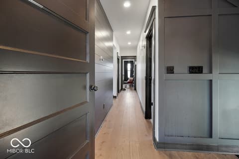 Hallway at 1808 N Delaware Street, Indianapolis, IN