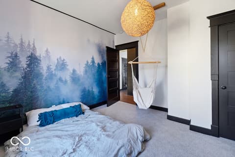 Bedroom at 1808 N Delaware Street, Indianapolis, IN