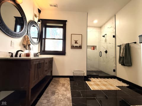 Bathroom at 1808 N Delaware Street, Indianapolis, IN