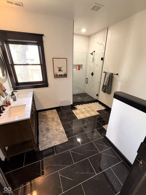 Bathroom at 1808 N Delaware Street, Indianapolis, IN
