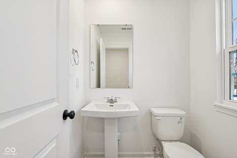 Bathroom at 2033 Black Oak Drive, Shelbyville, IN