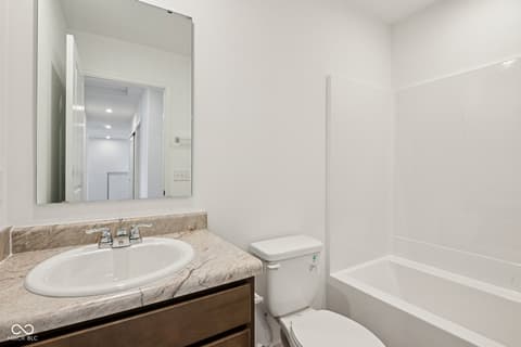 Bathroom at 2033 Black Oak Drive, Shelbyville, IN