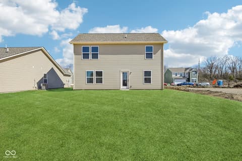 Backyard at 2033 Black Oak Drive, Shelbyville, IN