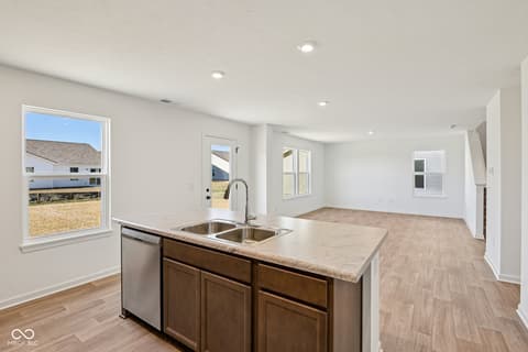 Kitchen at 2033 Black Oak Drive, Shelbyville, IN