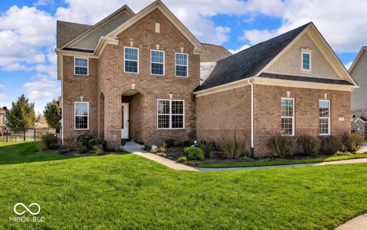 Front exterior at 7211 Bellini Lane, Indianapolis, IN
