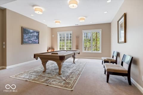 Game Room — 9399 Irishmans Run Lane, Zionsville, IN